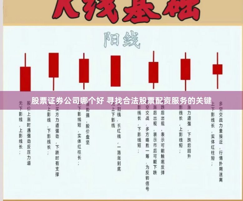 股票证券公司哪个好 寻找合法股票配资服务的关键