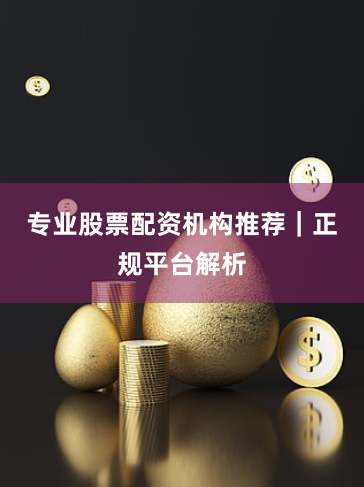 专业股票配资机构推荐｜正规平台解析